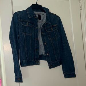 dkny jeans jean jacket size: S